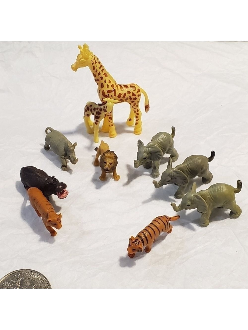 Large lot squishy ZOO wildlife animals 10 +